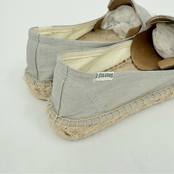 Soludos x Ceizer Let's Fly Away Smoking Slipper in Chambray Size 9 - Picture 4 of 12